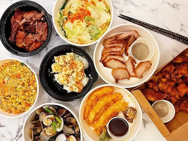 外帶美食開箱│饗食天堂：饗帶走EATOGO超人氣海陸料理自由配-防疫超值免運組合5道菜只要699元│外帶自取滿千 整單85折優惠