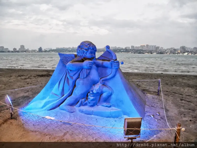 八里沙雕裝置藝術，台北八里一日遊，看沙雕，老街吃美食，看美景，交通＠瑪姬幸福過日子