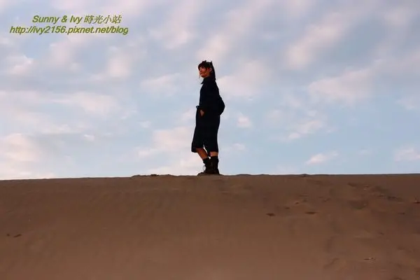 【桃園觀音旅遊】草漯沙丘。不用出國也能看到海天一色的沙漠