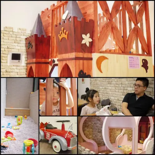 新竹。親子館 | 童遊城堡館 ♥︎ 童遊系列吸睛招牌-木球池!! 粉紅馬車木球池、公主城堡、彩石沙坑…炎炎夏日小人放電好去處! (文末贈票)