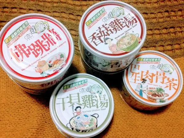 [ 宅配美食 ] 軒閣食品 / 鮮盒子湯罐頭 / 佛跳牆、干貝雞湯 / 低熱量宵夜 - 輕鬆出菜好幫手