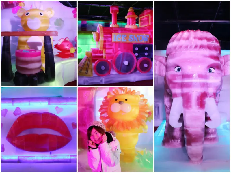 高雄凍物園。雪の夢幻國度。零下18度急凍你的夏天