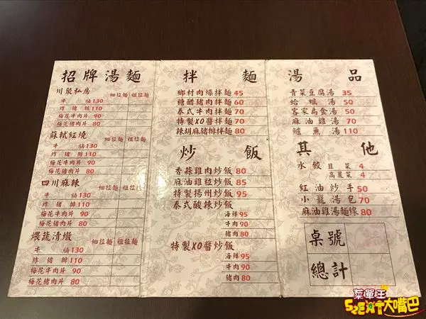 【台中西屯超人氣小吃推薦】川聚食堂菜單價位大公開！逢甲上班族的超人氣口袋名單之一!台中逢甲夜市美食小吃旅遊景點推薦！