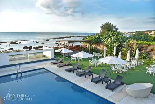 《台北三芝》Blue Villa藍舍 像在國外度假一樣！坐擁碧海藍天景緻的優雅午茶