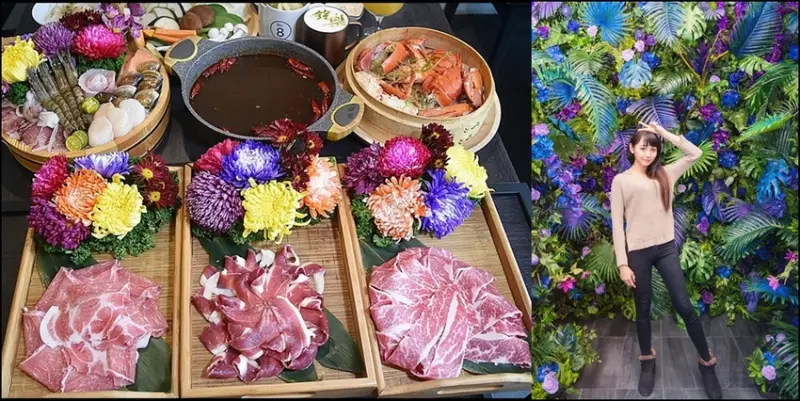 全台唯一奇幻叢林餐廳!台中公益路浮誇鍋物。鍠樂極上和牛海鮮鍋物。用餐免費送專業攝影加碼肉盤菜盤吃到飽太超值!!