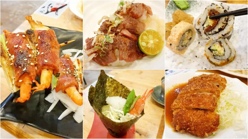【高雄平價日本料理】自強夜市 阿文壽司 道地日本味 生魚片/壽司/揚物/鍋燒意麵/燒烤/丼飯 在地人推爆