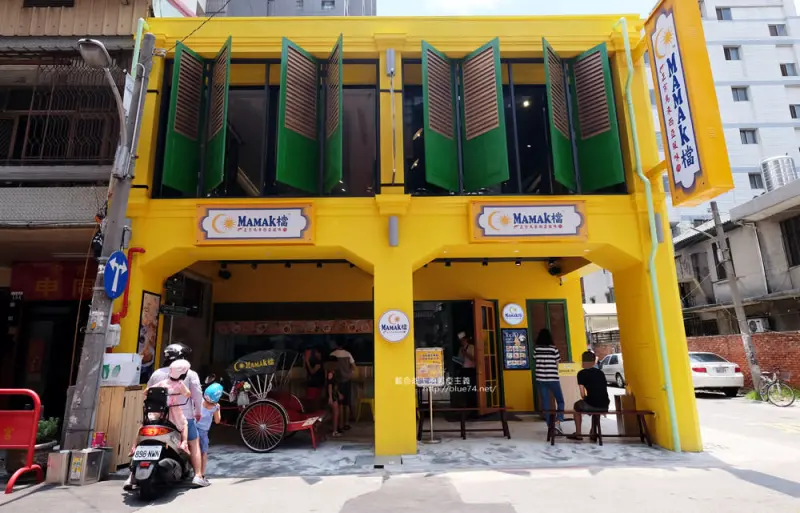 【台中西區】MAMAK檔星馬料理-台北人氣夯店.馬來西亞風味.復古彩繪牆.勤美誠品商圈異國餐廳美食 - 藍色起士的美食主義