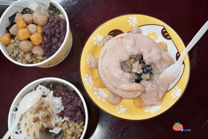 【桃園美食】隱藏版火山芋泥冰 看著口水都快爆發了 星大王甜品專賣~力行路米苔目