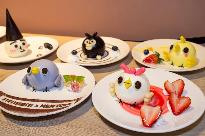 《掰掰啾啾 x 懶得鳥你 x 頑食Café》人氣貼圖聯名主題餐廳 - 卡琳。摸魚兒趣