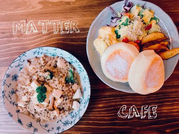 捷運新埔站✿MATTER CAFE✿板橋人氣餐廳~ 充滿乾燥花的空間! 有超好食燉飯與舒芙蕾鬆餅!!