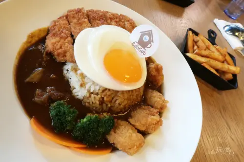 布咕咖啡BooGoo Cafe︱南京復興平價咖啡廳/早午餐/咖哩飯/珍珠奶茶