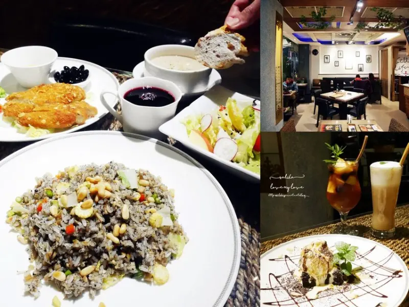 *新店素食餐廳*美養廚房~浪漫好吃蔬食料理,義大利麵,火鍋,咖啡下午茶,有包廂,可帶寵物