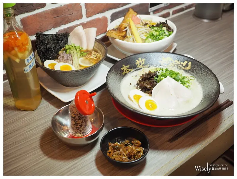 新竹。麵屋偶 本也拉麵︱來自沖繩，巨城 Big City 地下街美食