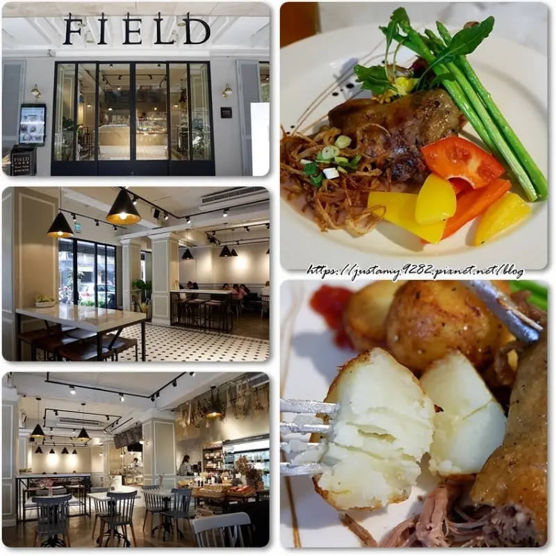 食 ☞ 台北市/中山區 ▍FIELD 小田食光 ▍餐廳寬敞 / 大理石桌面 / 餐點美味 / 網美打卡聖地