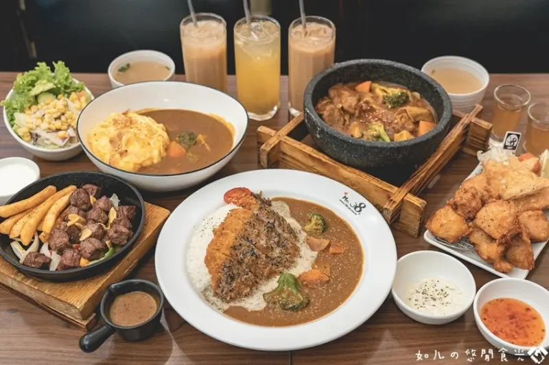 【台中北區】Mr.38 咖哩一中店｜咖哩可以這樣吃！結合異國風味蹦出新滋味｜台中人氣咖哩推薦