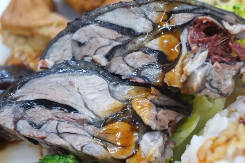 大龍峒裏的好吃烏骨雞肉-金好呷好吃雞肉飯@捷運圓山站@保安宮@孔廟