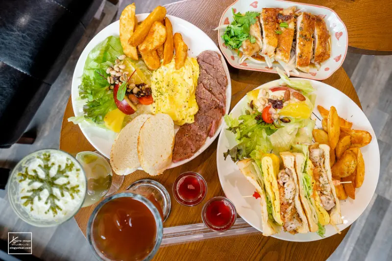 台北｜早午餐、下午茶甜點【徒步３分】近捷運中山國中站