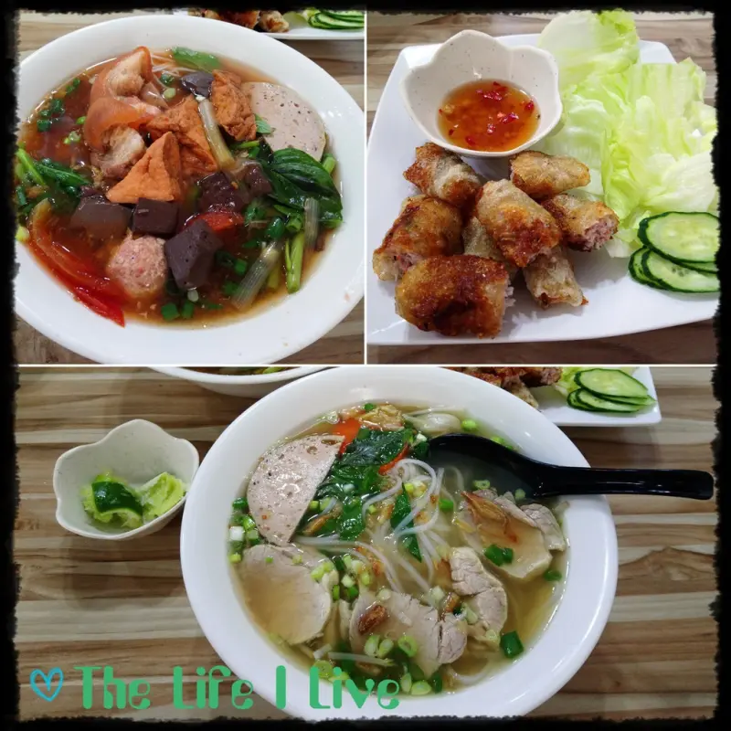 {食記}{嘉義}阿華越南小吃~推豬腳麵線