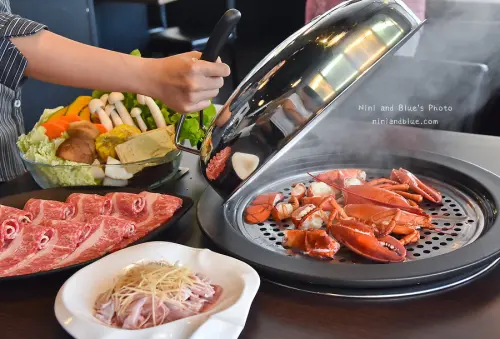  一品蒸料亭海鮮鍋物 原味清蒸生猛海鮮蒸後湯汁熬成粥飽足鮮美