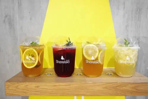 【台北】東區 Sharetea全球旗艦總店 忠孝敦化站潮流茶飲新概念‧啃花痴草‧珍珠奶茶‧ig打卡新景點