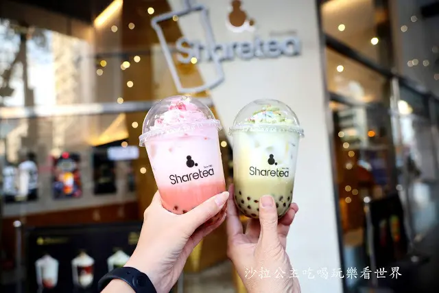 聖誕節就是要喝"紅綠雙星"才應景/東區飲料店『Sharetea全球旗艦總店』聖誕經典限定