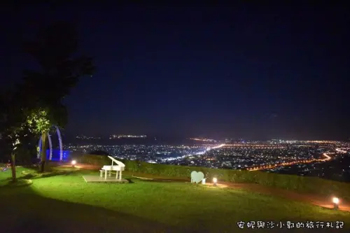 【苗栗夜景】超私房公館景點  桐遊柿界景觀餐廳  令人無比驚豔的遼闊夜景