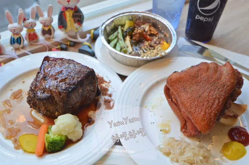 || 台北中正區，YumYum 好吃好吃-1號創始店 || 南法料理厚切牛排平價就吃得到，樣樣深得人心記得先預約！