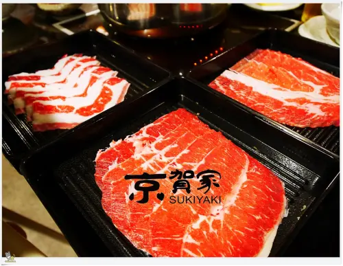 ◊ 肉控別錯過！平價吃到飽 口袋很淺照樣大口大口爽吃肉 可選湯頭更美味 ➩ 京賀家の壽喜燒鍋物 江子翠 板橋吃到飽