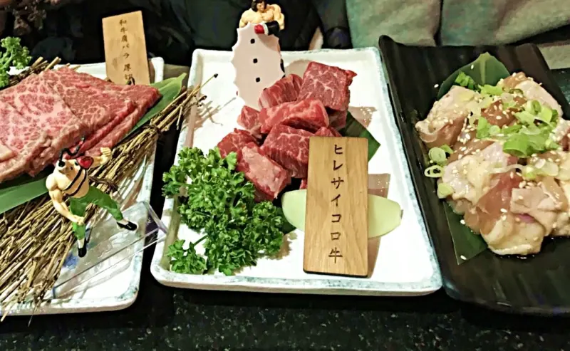 【美食】新竹北區─筋肉人燒肉─頂級澳洲和牛燒肉─單點式無煙燒烤─日式風格─服務優~!!!