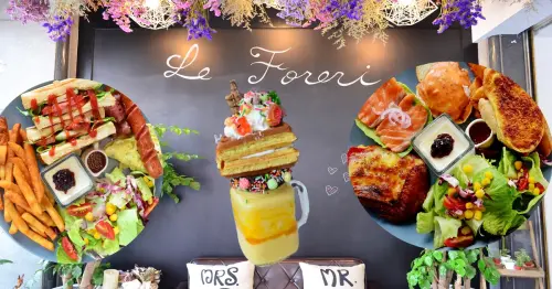 台中北區早午餐_蕾芙蕊Le Foreri/超美超殺記憶卡甜點店!罪惡奶昔豈能錯過!!