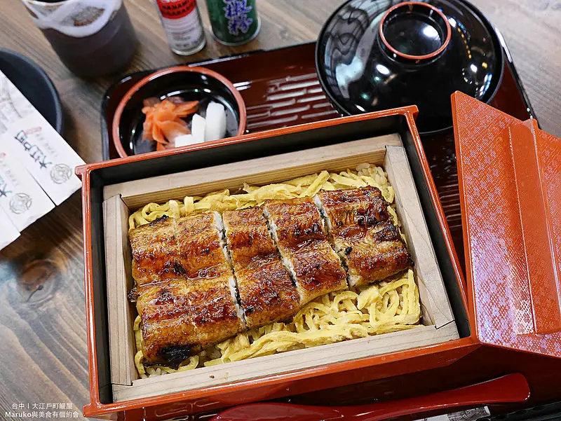 【台中美食】大江戶町鰻屋｜產地直送新鮮現烤頂級青口活鰻全台最大鰻魚飯專賣店
