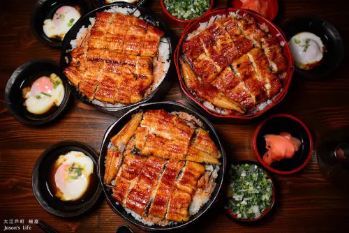 【台中南屯｜美食】鰻魚3+1吃法，雙人份只要690元，鰻骨仙貝超下酒，麻油鰻肝好夠味。大江戶町 鰻屋