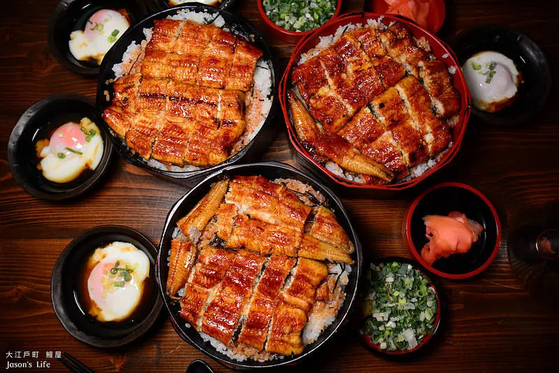【台中南屯｜美食】鰻魚3+1吃法，雙人份只要690元，鰻骨仙貝超下酒，麻油鰻肝好夠味。大江戶町 鰻屋