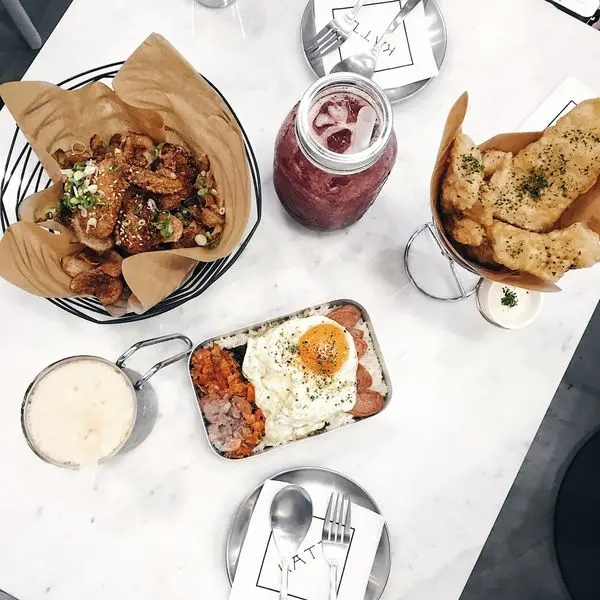 台北・內湖。港墘。西湖｜內湖美食・台中爆紅韓美創意料理——KATZ卡司複合式餐廳來台北啦！