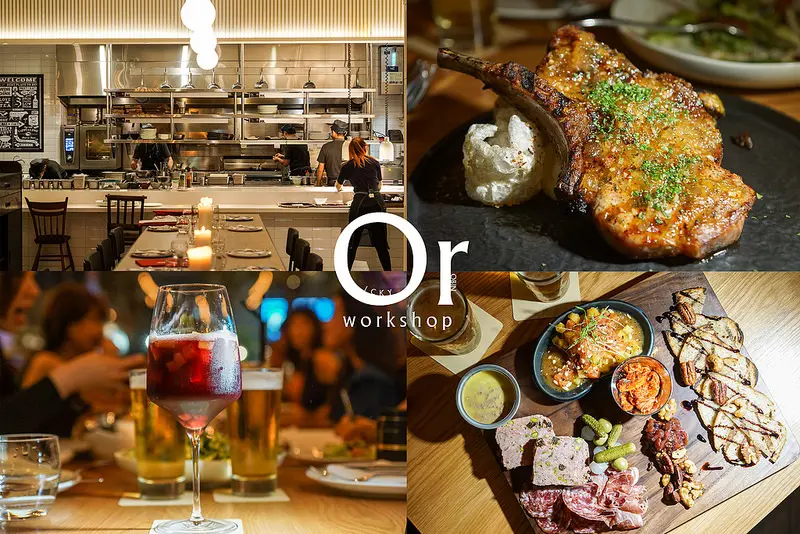 [台北中山|食記]都市中的玻璃屋，Buttermilk摩登美式餐廳，白天夜晚多樣氛圍，酪乳驚喜入菜，新美式料理