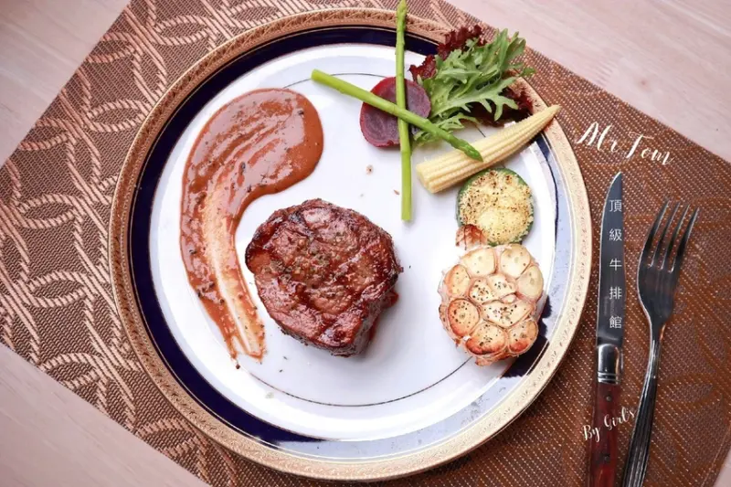 【桃園龜山】Mr.Tom頂級牛排館，Natural Prime自然牛、日本鹿兒島A5和牛，吃過就回不去的美味 /林口長庚