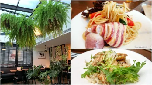 永康街Angel Cafe咖啡(2020.11月更新)｜玻璃屋叢林餐廳｜義大利麵挺出色｜附菜單