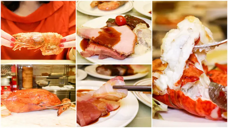 【高雄自助餐】林皇宮 森林百匯自助餐 Buffet 焗烤龍蝦 龍膽石斑X天使紅蝦X生蠔 尚青攏滴加