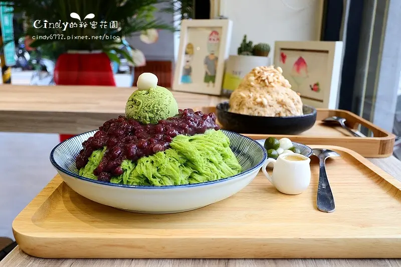 【台中北屯】老喬冰菓室｜雲林虎尾的人氣冰菓室搬家到台中，真材實料的冰品，用心看得到，香純花生冰，還有宇治金時抹茶冰，台中冰品推薦！