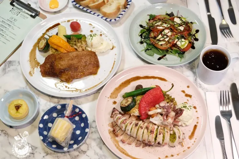 台中餐酒館推薦︳Anjoy kitchen-美觀與美味兼具的療癒系餐酒館，一人廚房精緻用心全看得見 - 金大佛的奪門而出家網誌