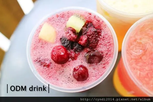 【台中西區】ODM drink 台中飲料外送 手搖飲品 天然茶葉與新鮮水果現打而成 