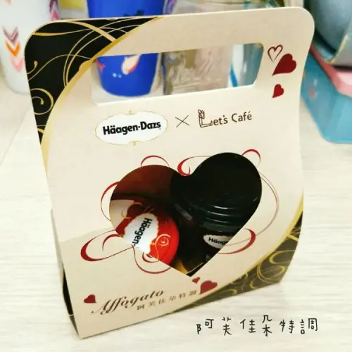 【全家便利商店-阿芙佳朵特調】Let’s Cafe X 哈根達斯冰淇淋｜限量35萬杯｜七夕情人節｜浪漫特調｜