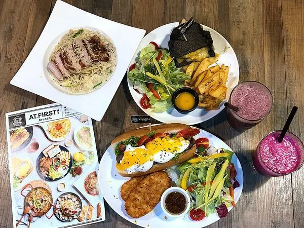 台北 At .First Brunch緣來早午餐/東區早午餐推薦/高CP早午餐