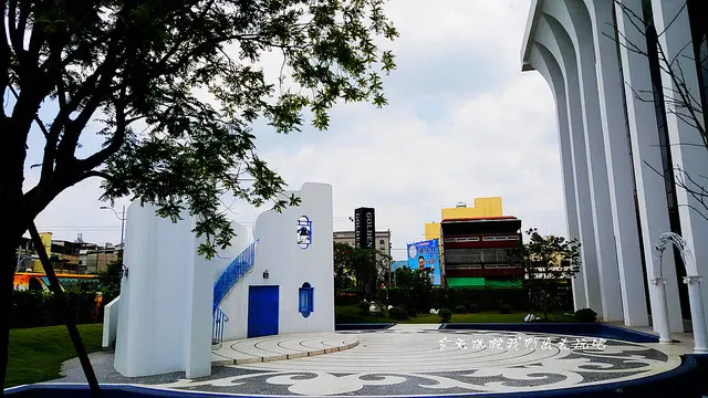 員林。皇潮鼎宴。地中海建築。浪漫長廊讓你相機停不了