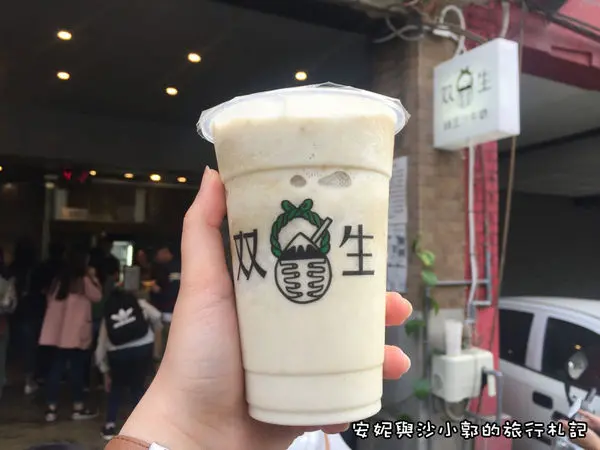 【台南。中西區】赤崁樓附近人氣飲品  双生綠豆沙牛奶  綿密口感消暑氣