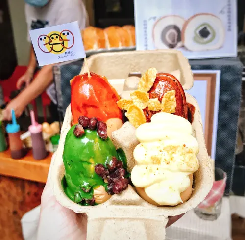 【台中西屯美食】鮮蛋行。超療癒蛋形雞蛋糕 蛋盒裝超可愛IG打卡美食