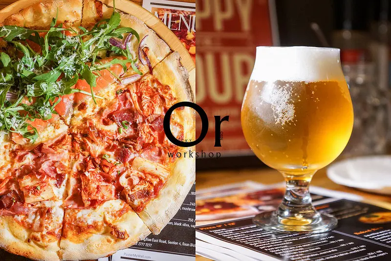 [忠孝復興|食記]義式手甩薄脆披薩、精釀生啤酒、舒肥料理、東區戶外酒吧-Craft House精釀啤酒/舒肥/手工披薩