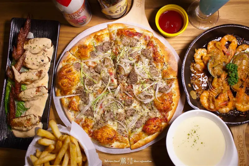 「台中中區餐酒館」薩克森比利時餐酒館Sachsen Beer Bar(自由店)-台中打鏢聚餐好選擇，啤酒有多樣化選擇，下酒菜也頗為優質喔~台中聚餐、台中打鏢、打鏢聚餐、台中美食、台中好吃