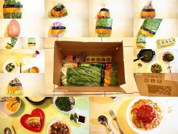 [ 食 ] 【食在安市集】有機蔬菜箱／宅配到府：花蓮壽豐農會、當日清晨新鮮採收！有機、安心、好物，讓妳跟全家都吃出開心好料的一周活力菜單！