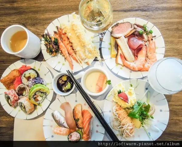 桃園日式吃到飽Buffet餐廳推薦 欣葉日本料理中茂店 菜色菜單價位價格介紹~桃園中茂新天地!